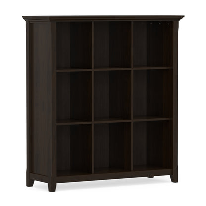 Brunette Brown | Acadian 9 Cube Bookcase