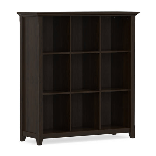 Brunette Brown | Acadian 9 Cube Bookcase