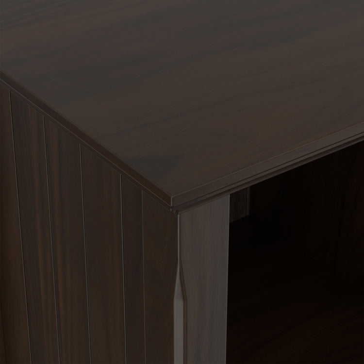 Brunette Brown | Acadian 12 Cube Bookcase