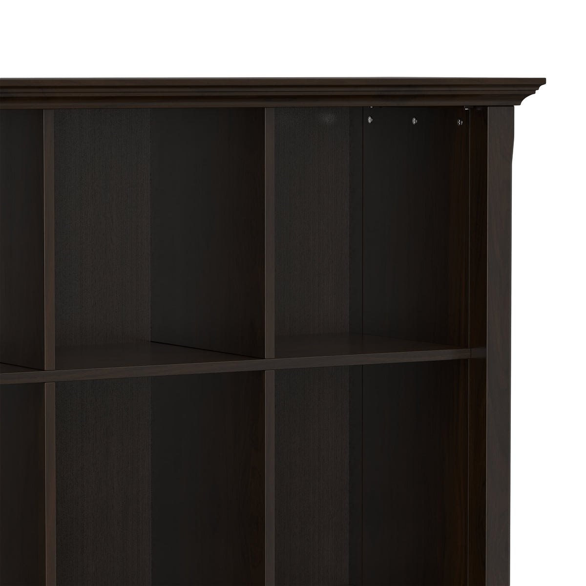 Brunette Brown | Acadian 12 Cube Bookcase