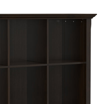 Brunette Brown | Acadian 12 Cube Bookcase