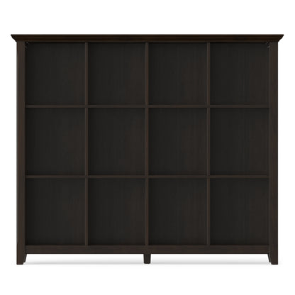 Brunette Brown | Acadian 12 Cube Bookcase