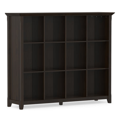Brunette Brown | Acadian 12 Cube Bookcase