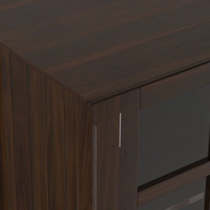 Brunette Brown | Acadian Wide Storage Cabinet
