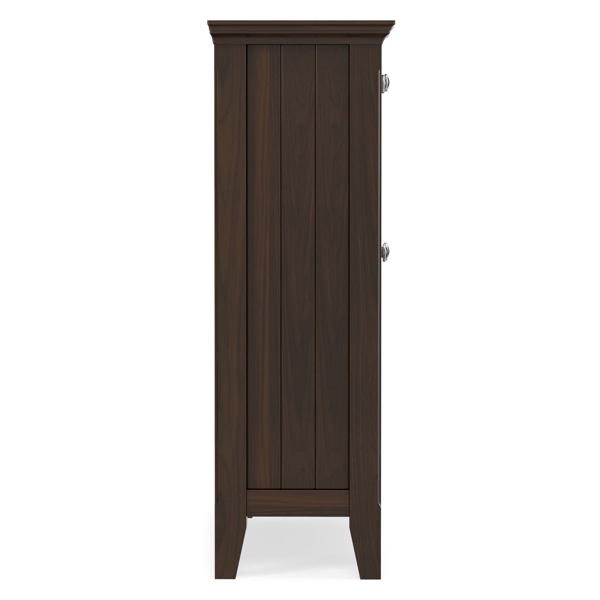 Brunette Brown | Acadian Entryway Storage Cabinet