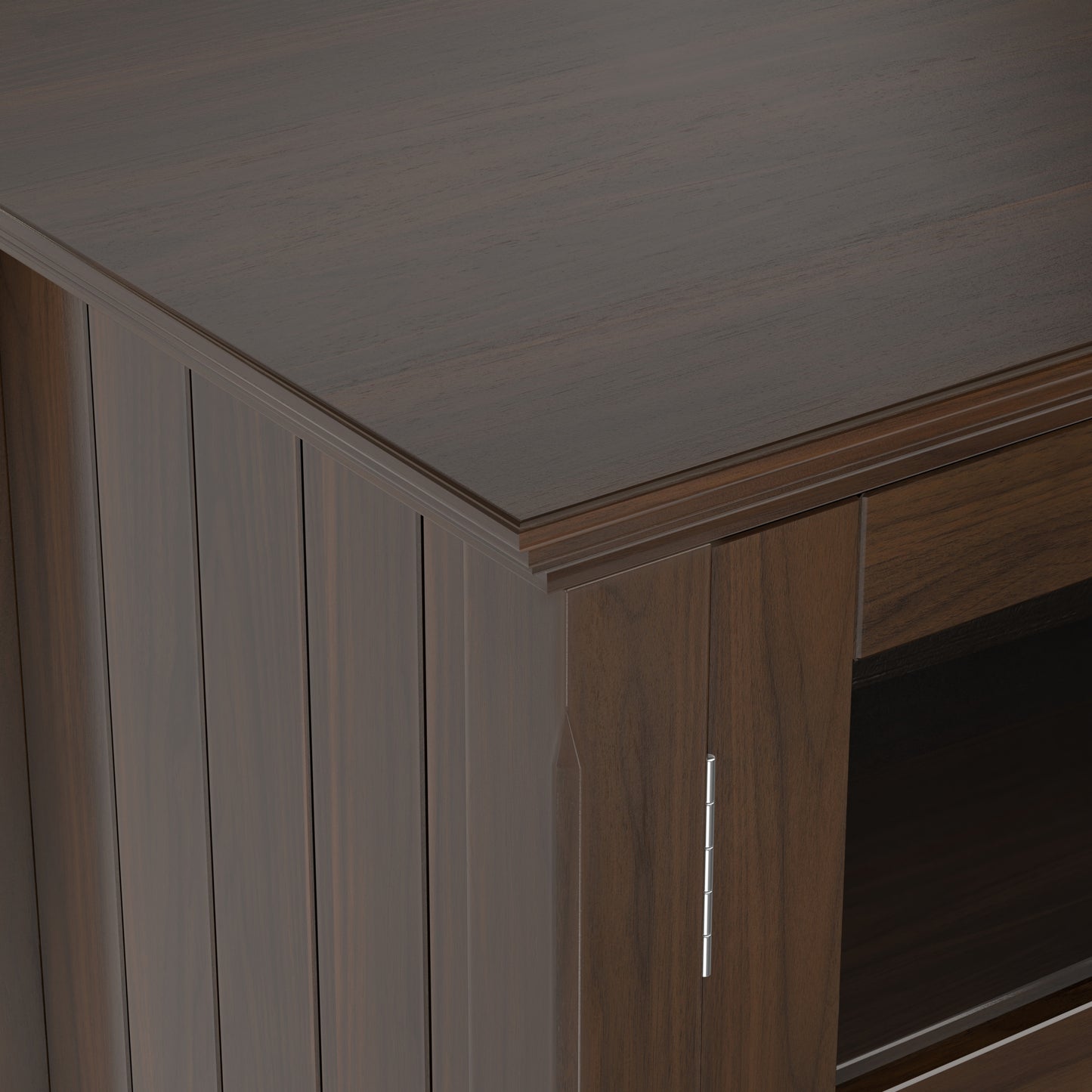 Brunette Brown | Acadian 60 inch TV Media Stand