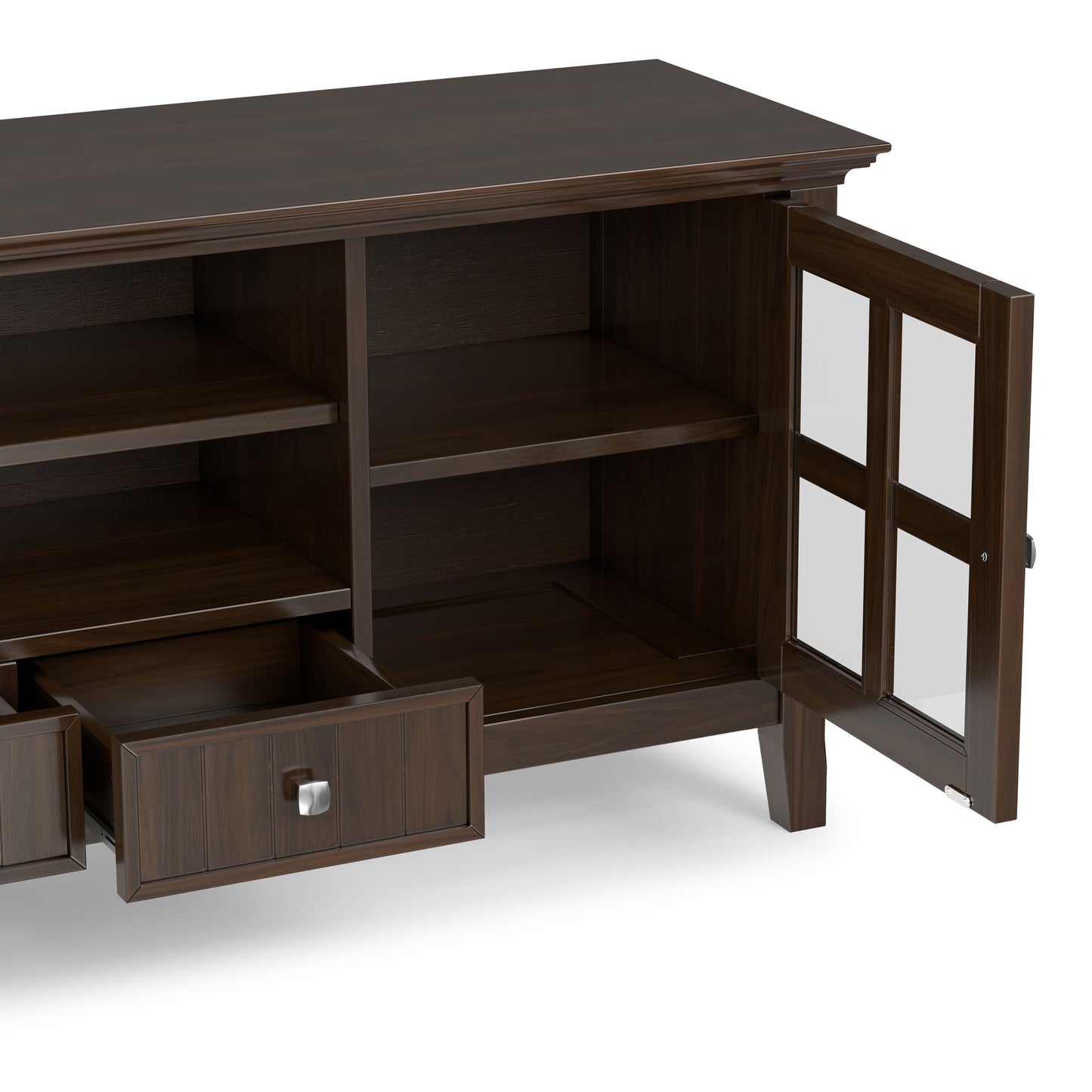 Brunette Brown | Acadian 60 inch TV Media Stand