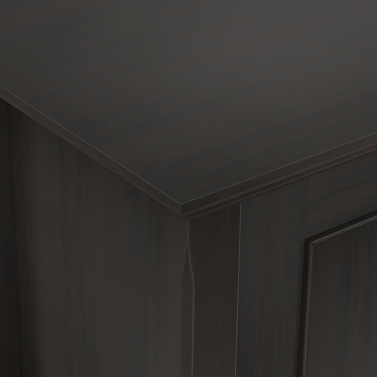 Hickory Brown | Amherst Low Storage Cabinet