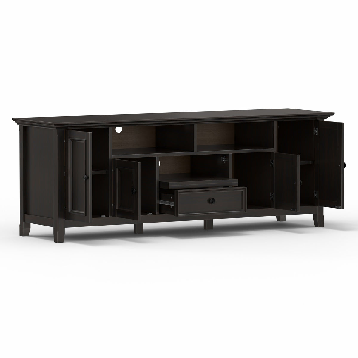 Hickory Brown | Amherst 72 inch Wide TV Media Stand