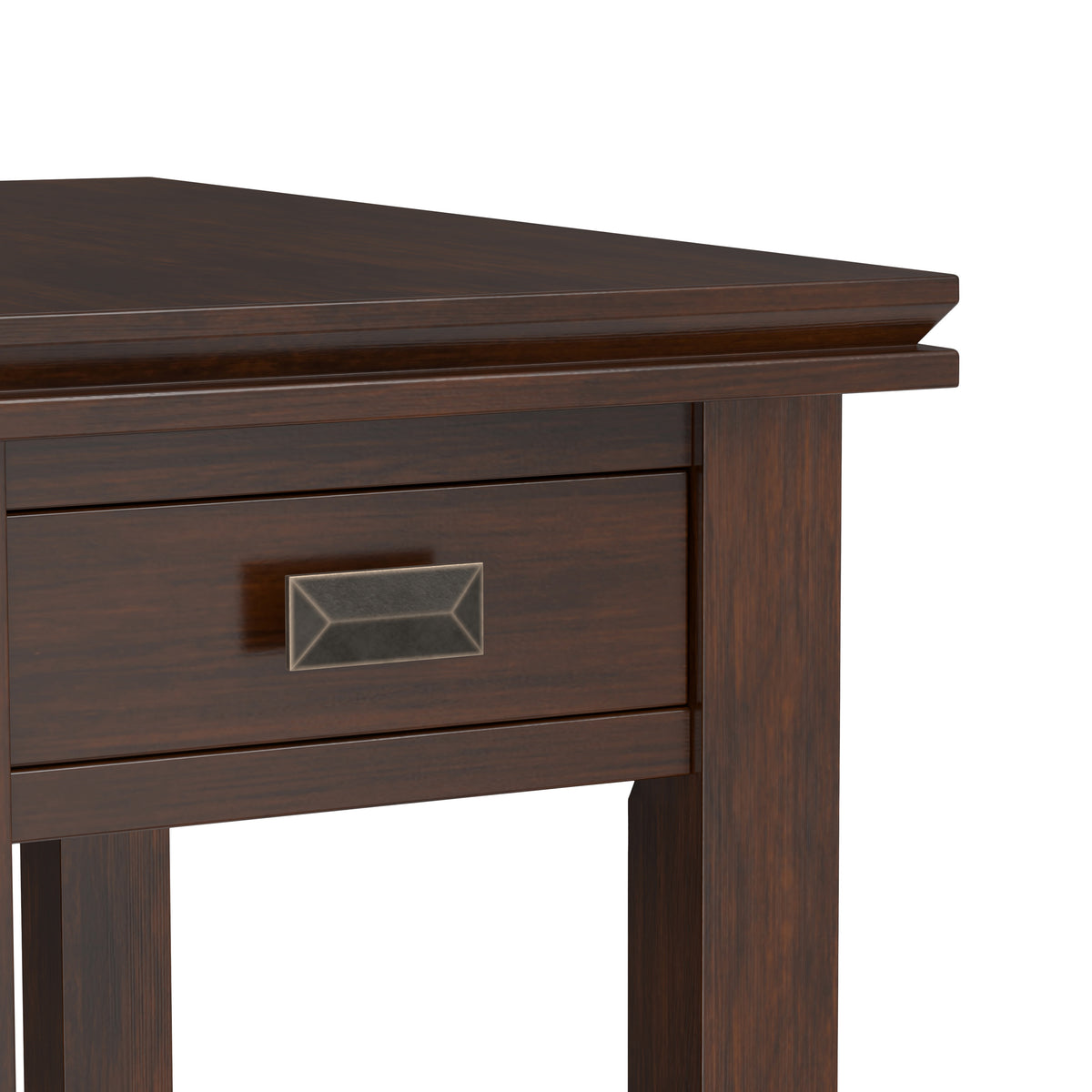 Russet Brown | Artisan Narrow End Table