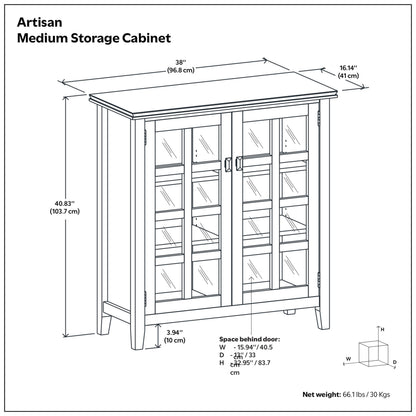 Russet Brown | Artisan Storage Cabinet