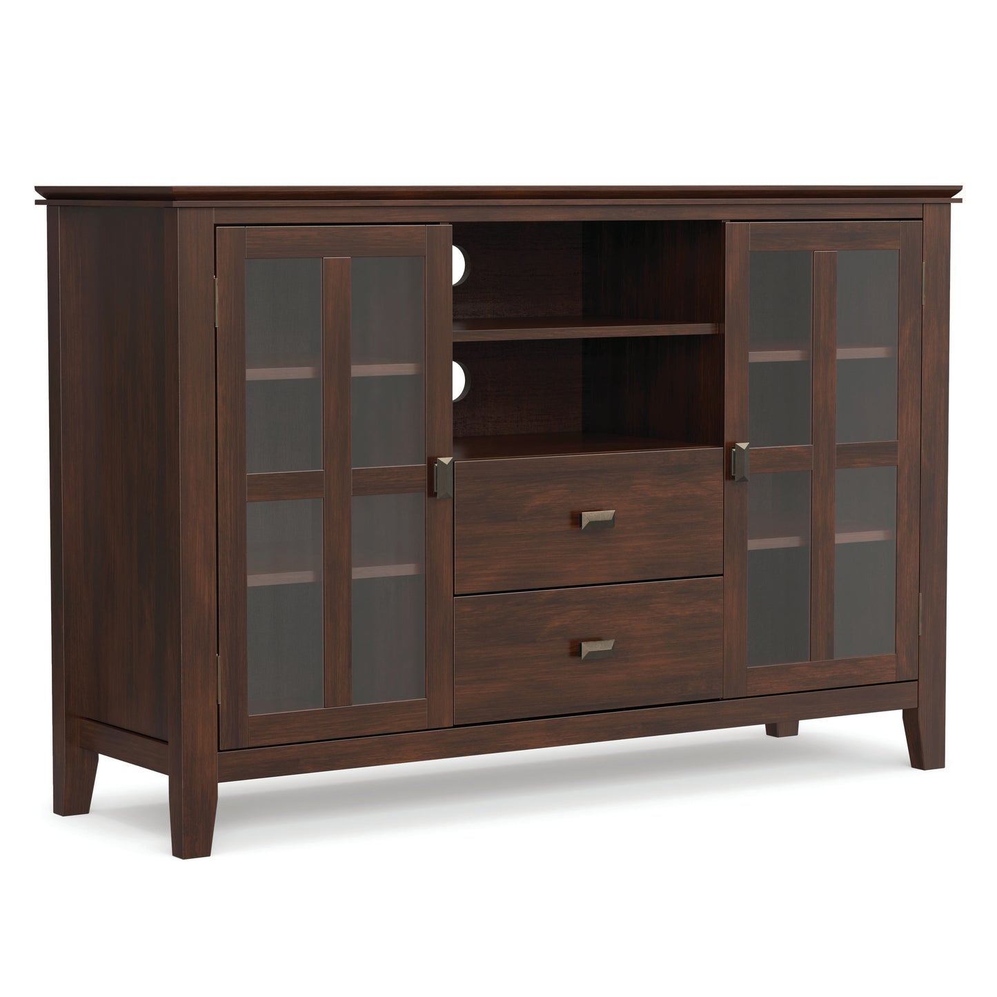 Russet Brown | Artisan Tall TV Media Stand