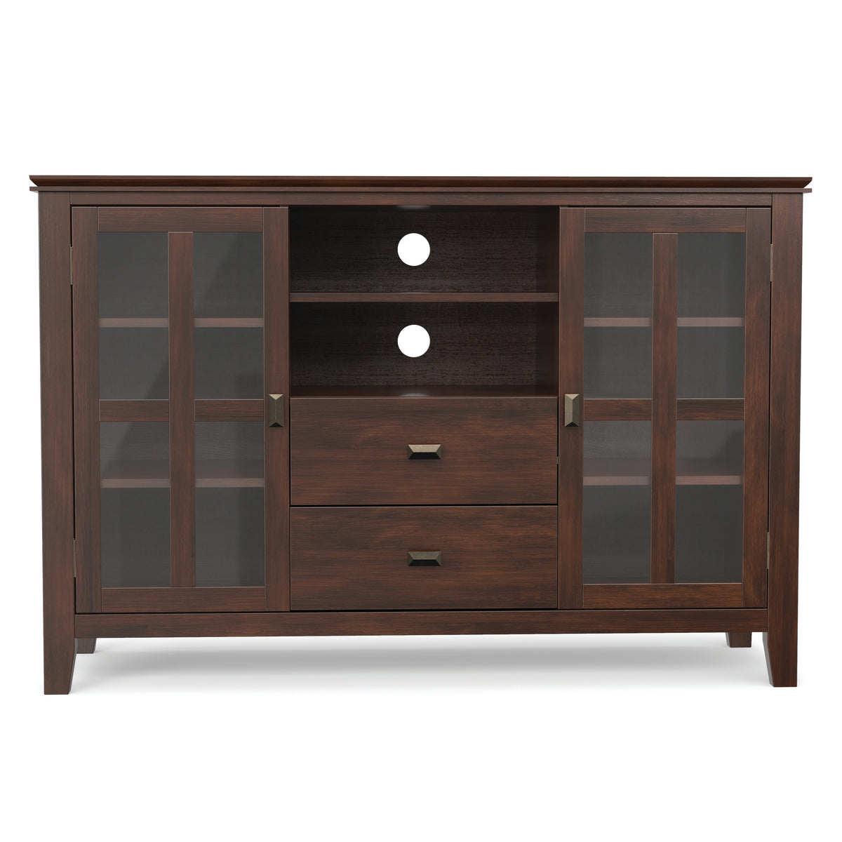 Russet Brown | Artisan Tall TV Media Stand