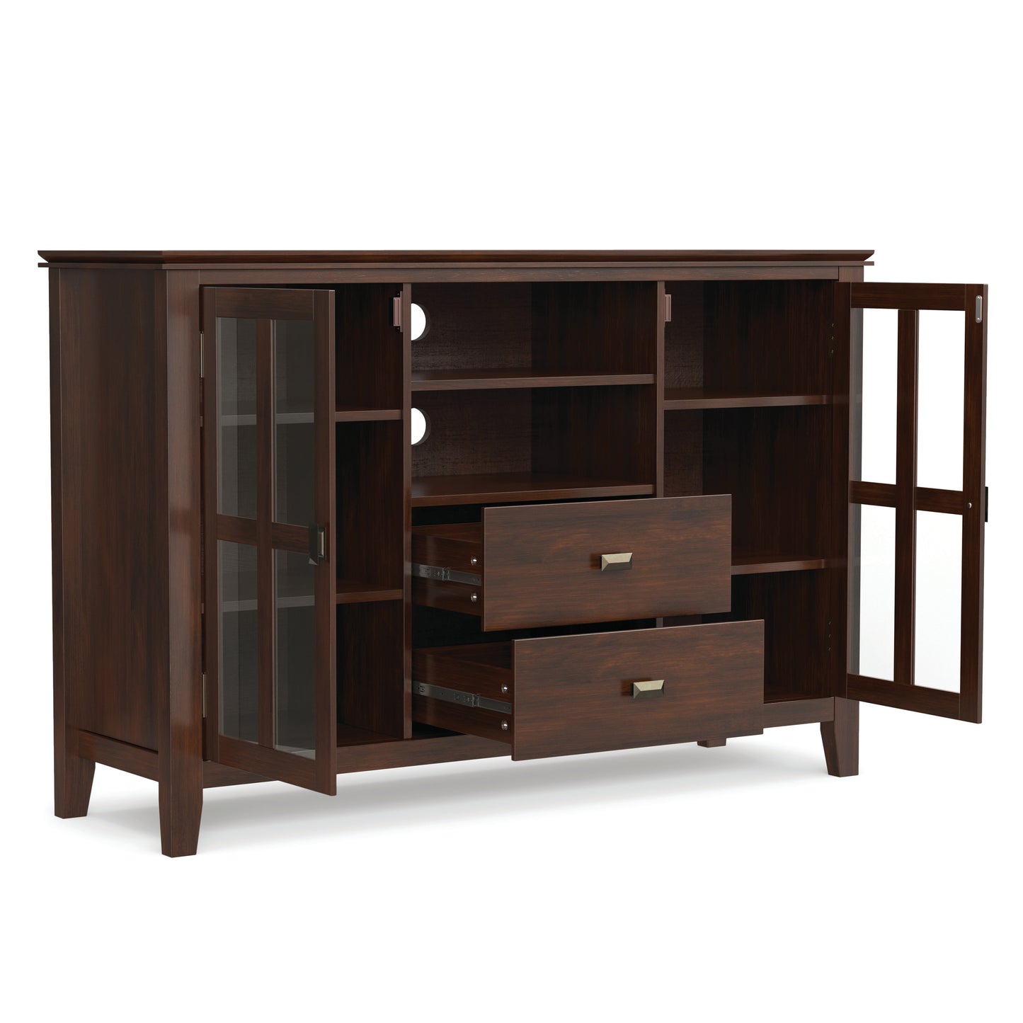 Russet Brown | Artisan Tall TV Media Stand