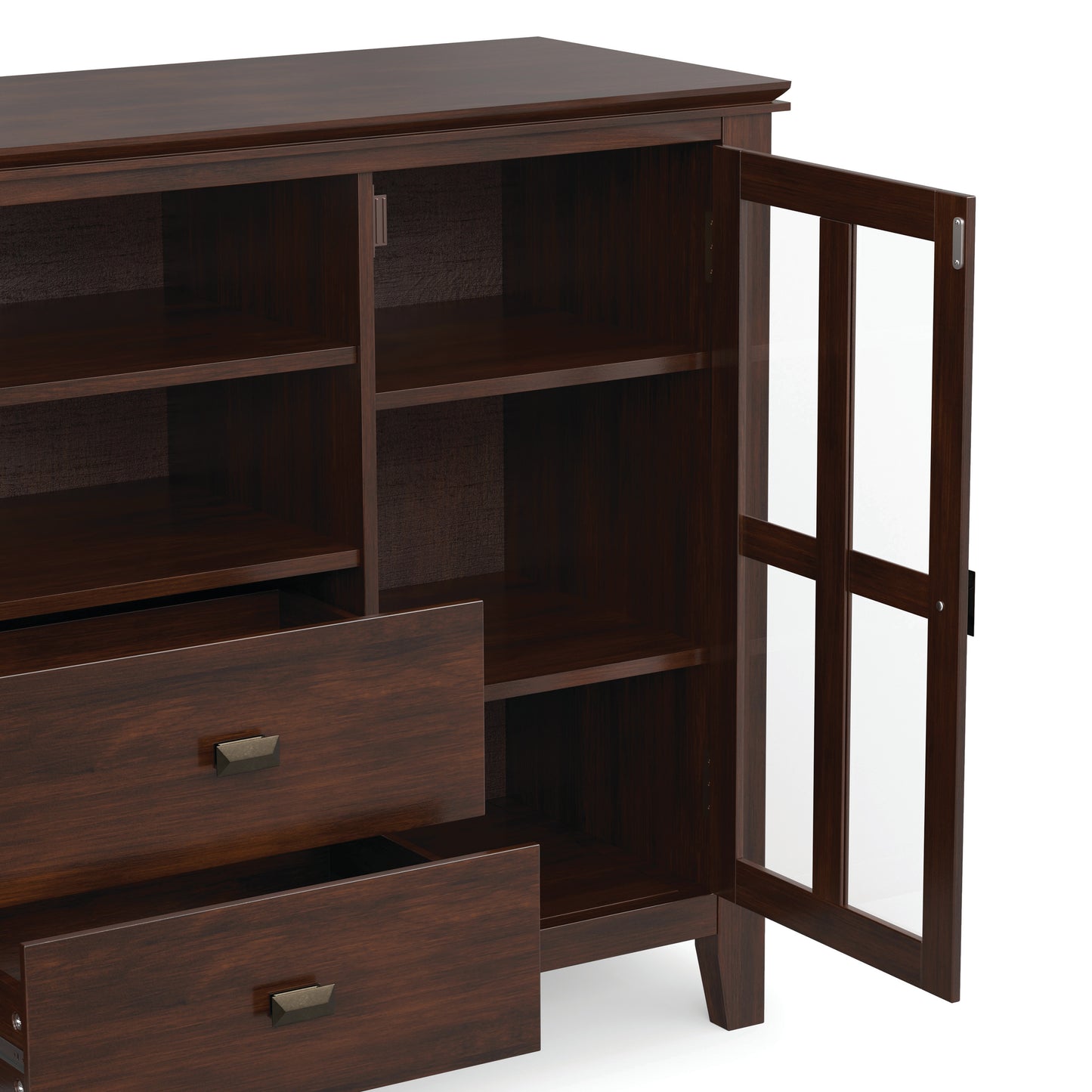 Russet Brown | Artisan Tall TV Media Stand