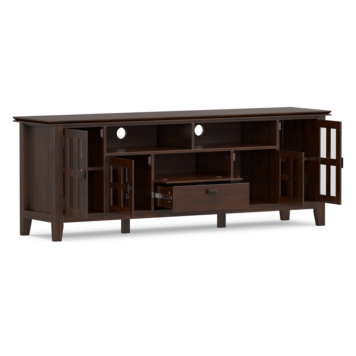 Russet Brown | Artisan 72 inch TV Media Stand