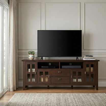 Russet Brown | Artisan 72 inch TV Media Stand