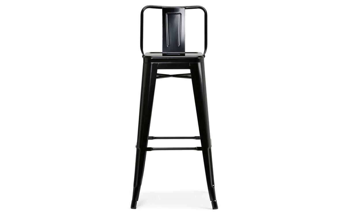 Black 30 Inch | Rayne 30 inch Metal Bar Stool (Set of 4)