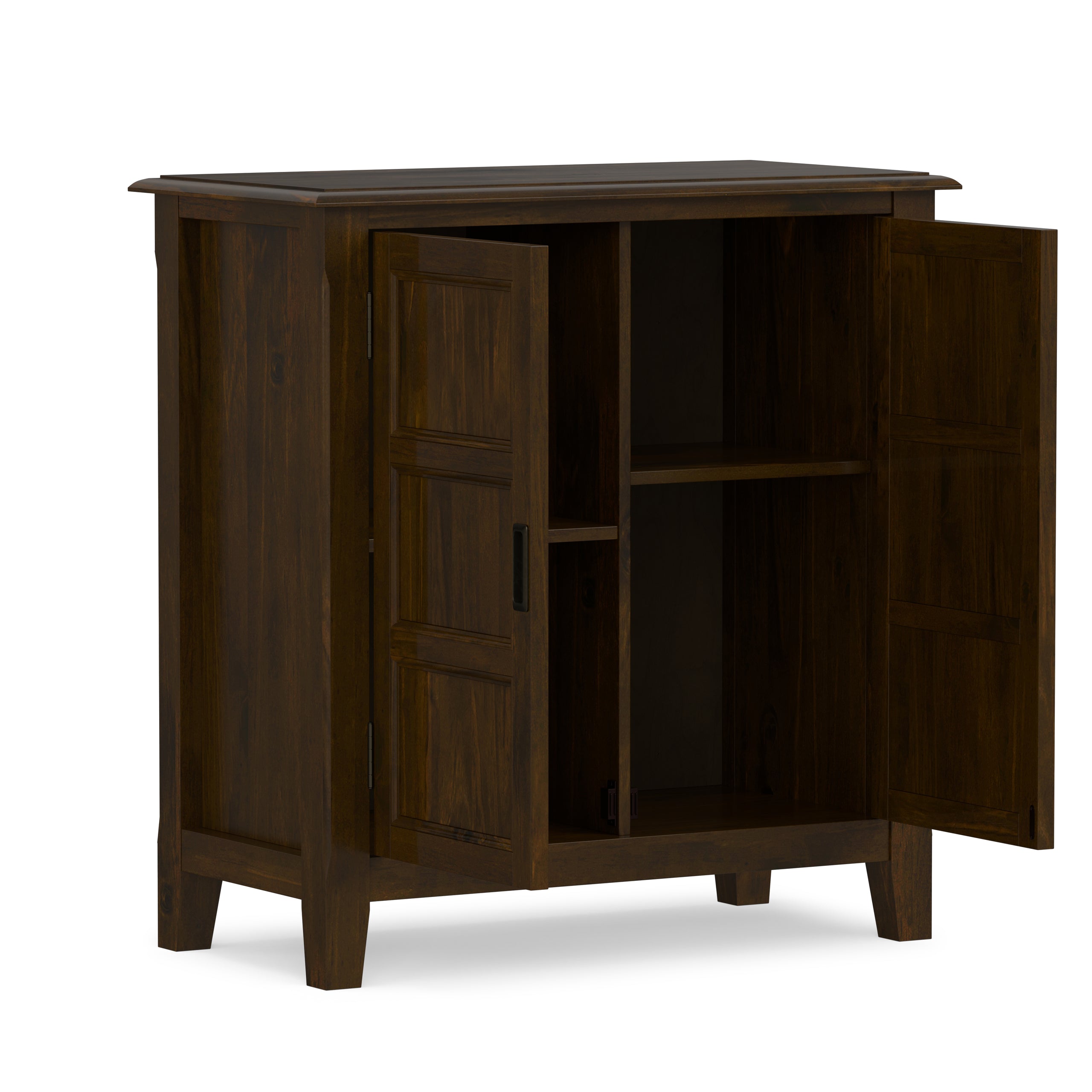 Mahogany Brown | Burlington Low Storage Cabinet