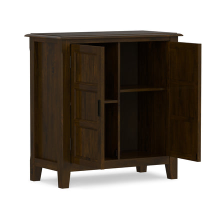 Mahogany Brown | Burlington Low Storage Cabinet