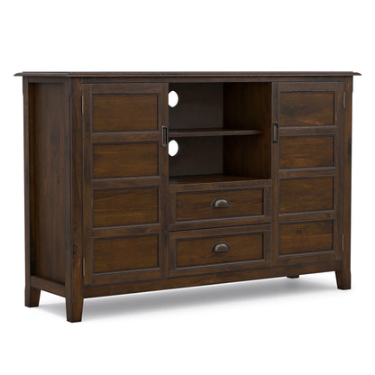 Mahogany Brown | Burlington Tall TV Stand