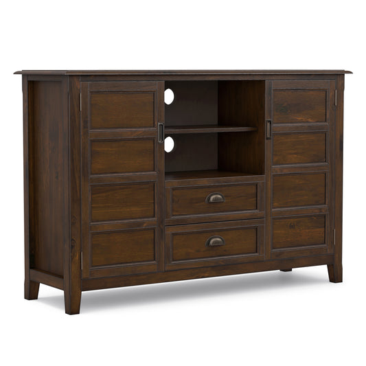 Mahogany Brown | Burlington Tall TV Stand