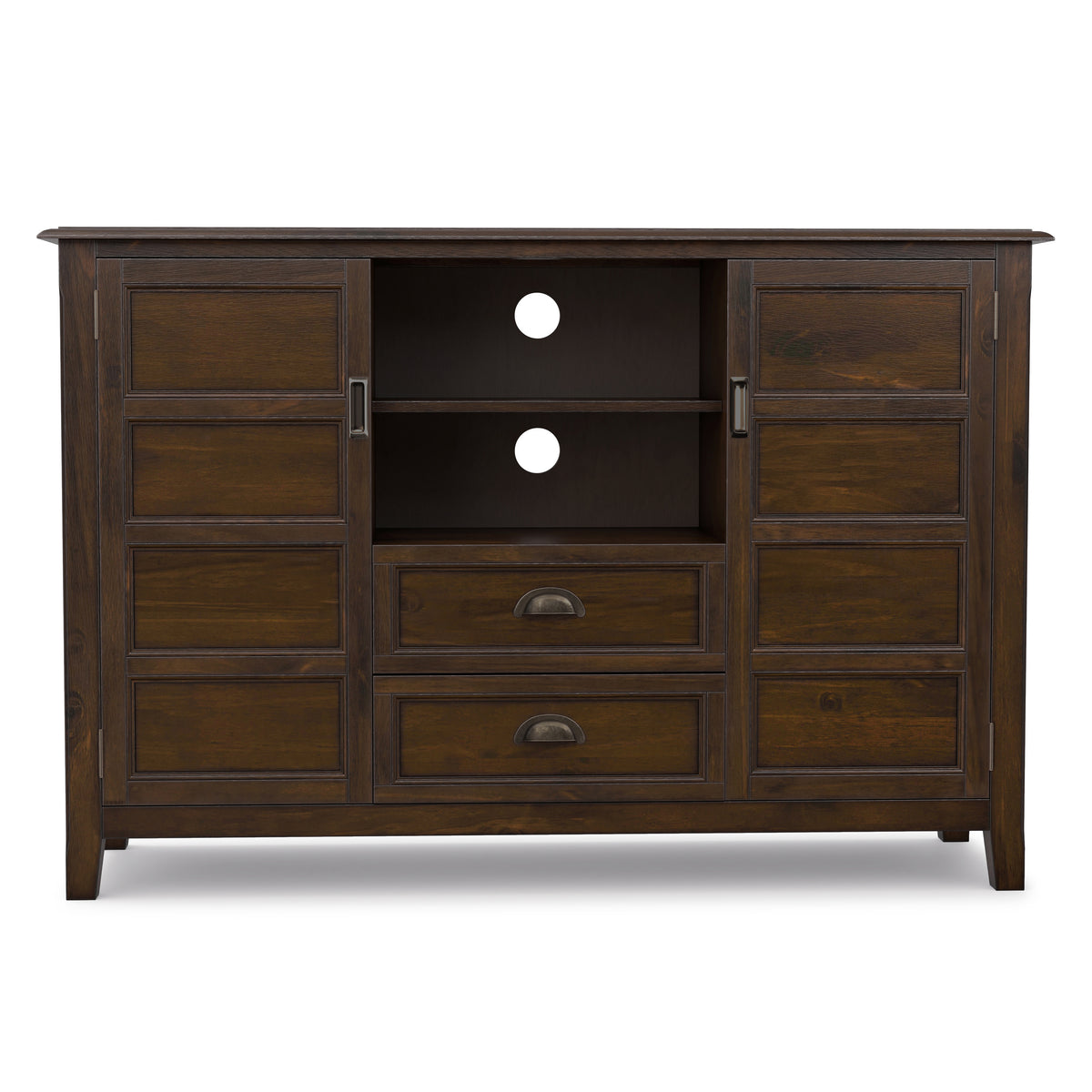 Mahogany Brown | Burlington Tall TV Stand