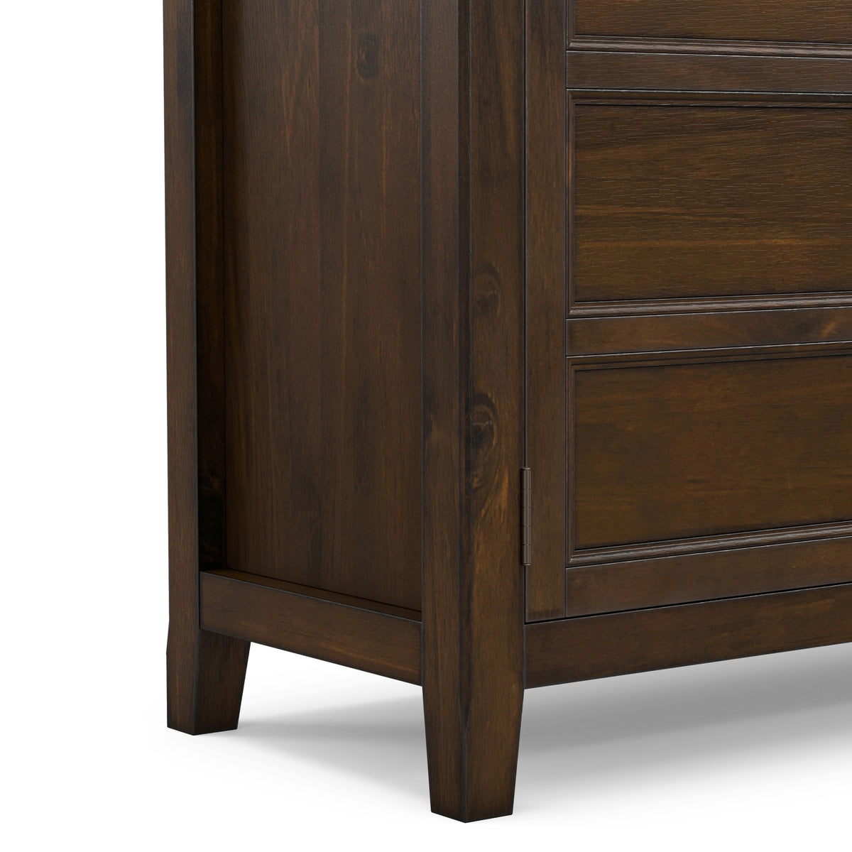 Mahogany Brown | Burlington Tall TV Stand