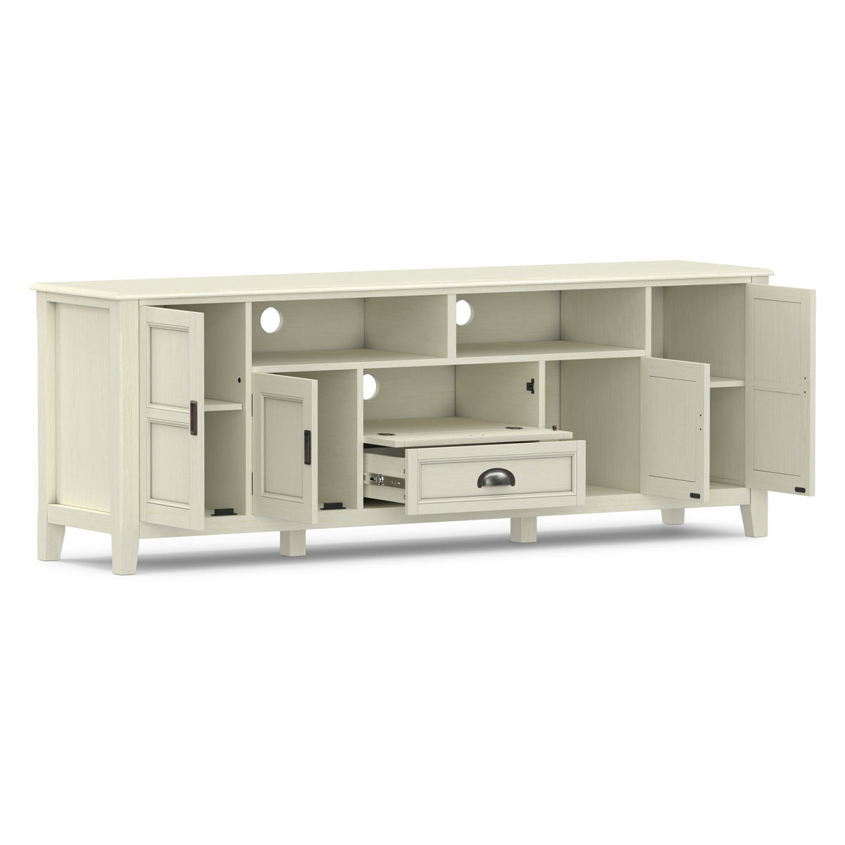 Antique White | Burlington 72 inch TV Stand