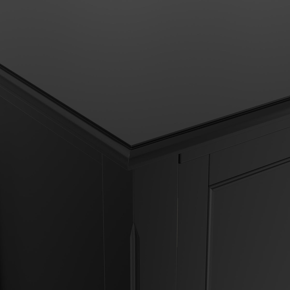 Black | Burlington 72 inch TV Stand