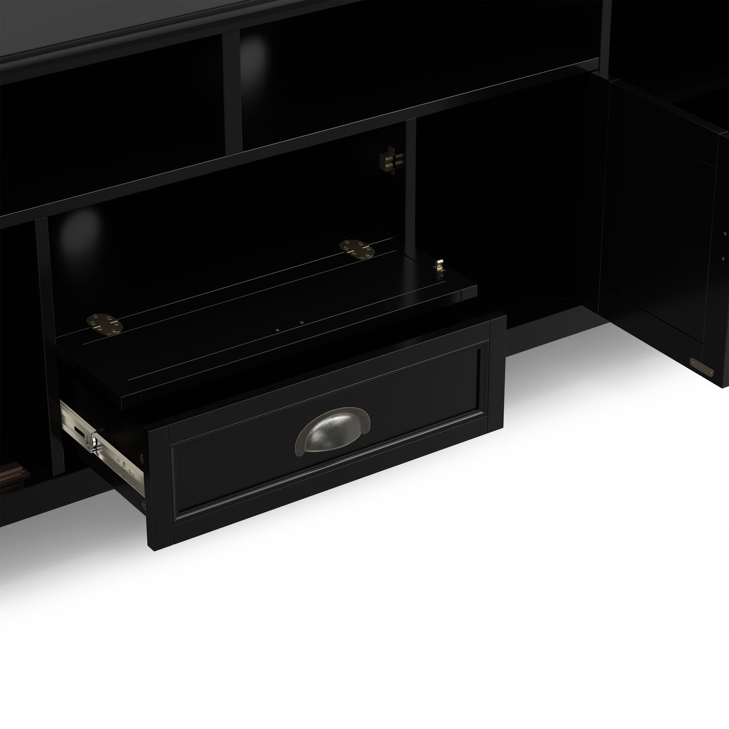 Black | Burlington 72 inch TV Stand
