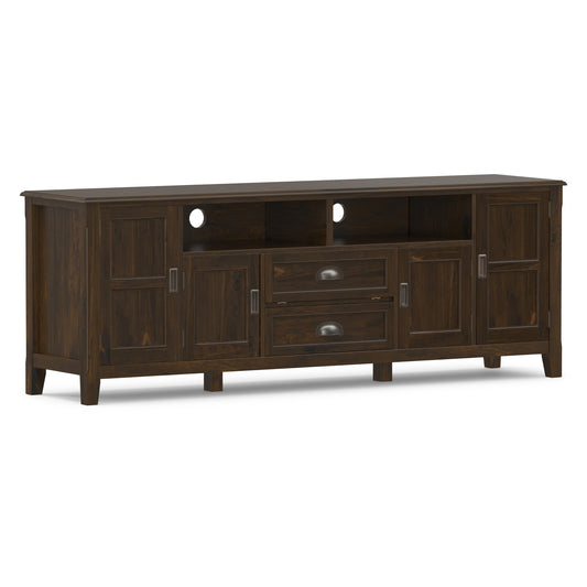 Mahogany Brown | Burlington 72 inch TV Stand
