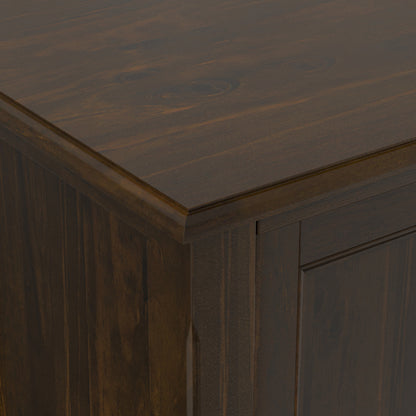 Mahogany Brown | Burlington 72 inch TV Stand