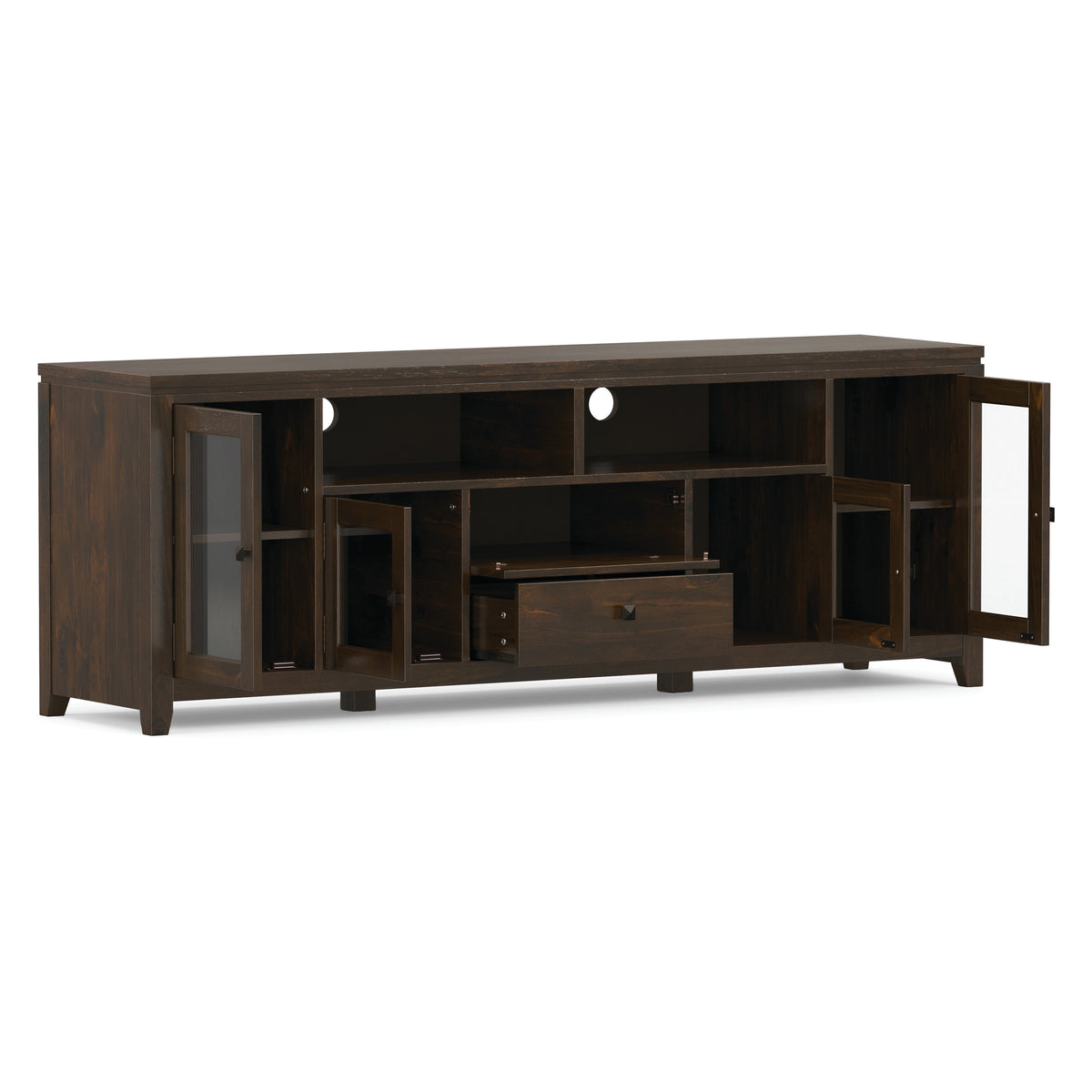 Mahogany Brown | Cosmopolitan 72 inch TV Stand