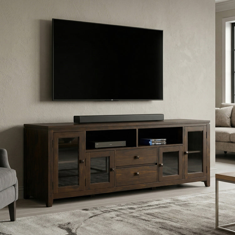 Mahogany Brown | Cosmopolitan 72 inch TV Stand