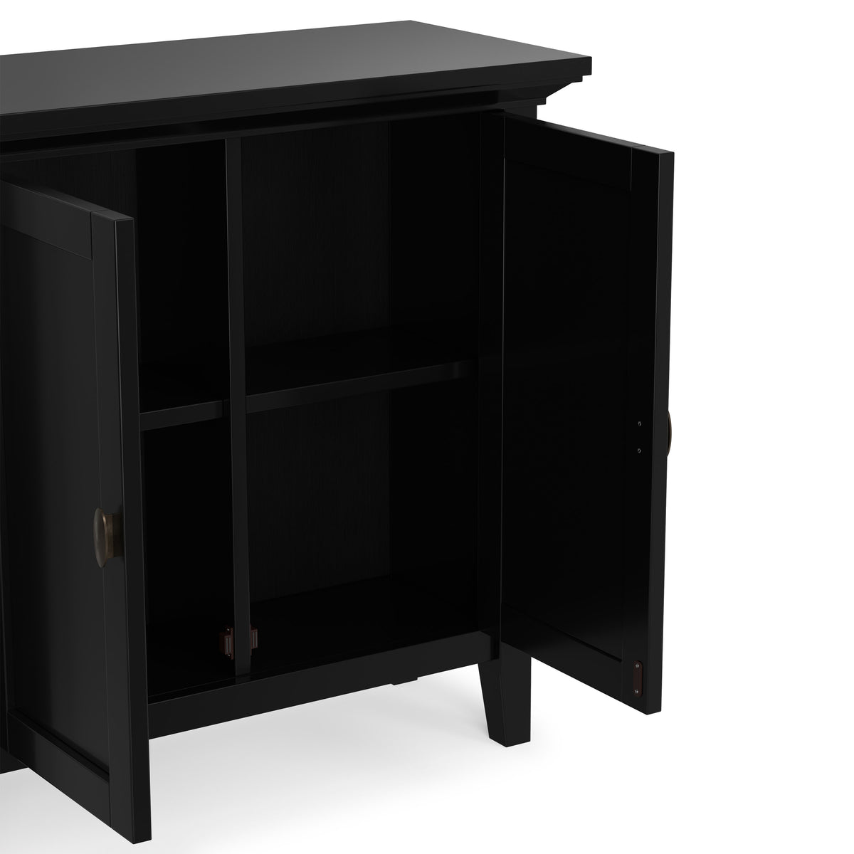 Black | Redmond Low Storage Cabinet