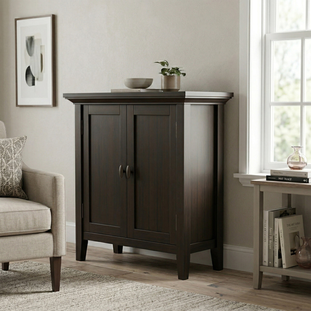 Hickory Brown | Redmond Low Storage Cabinet