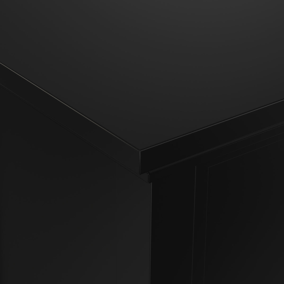 Black | Redmond Medium Storage Cabinet
