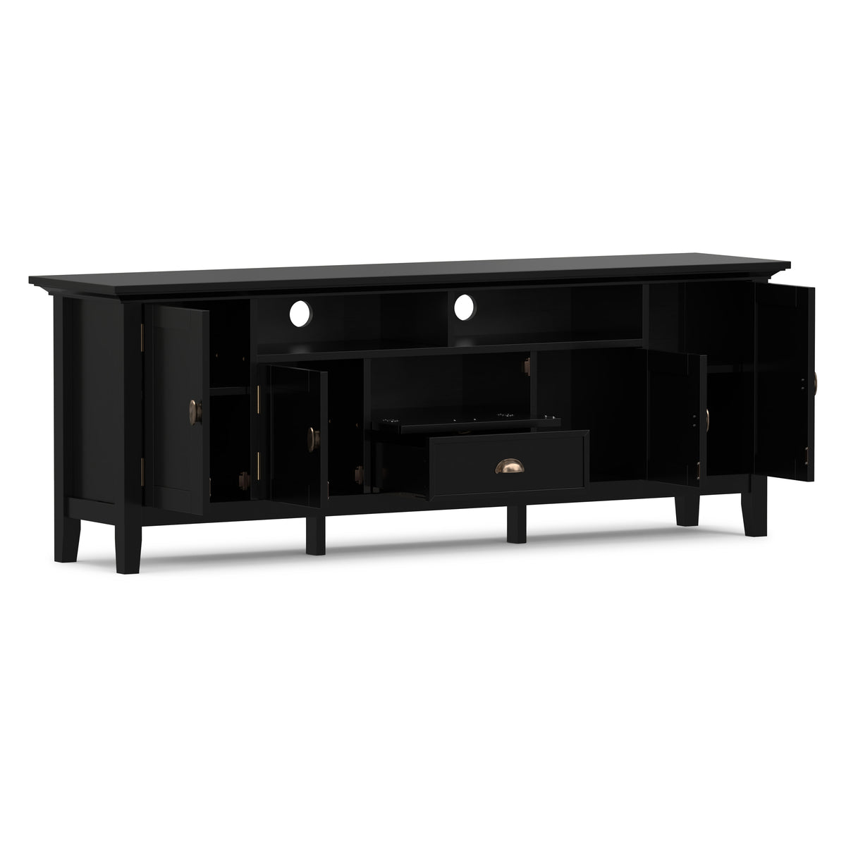 Black | Redmond 72 inch TV Stand