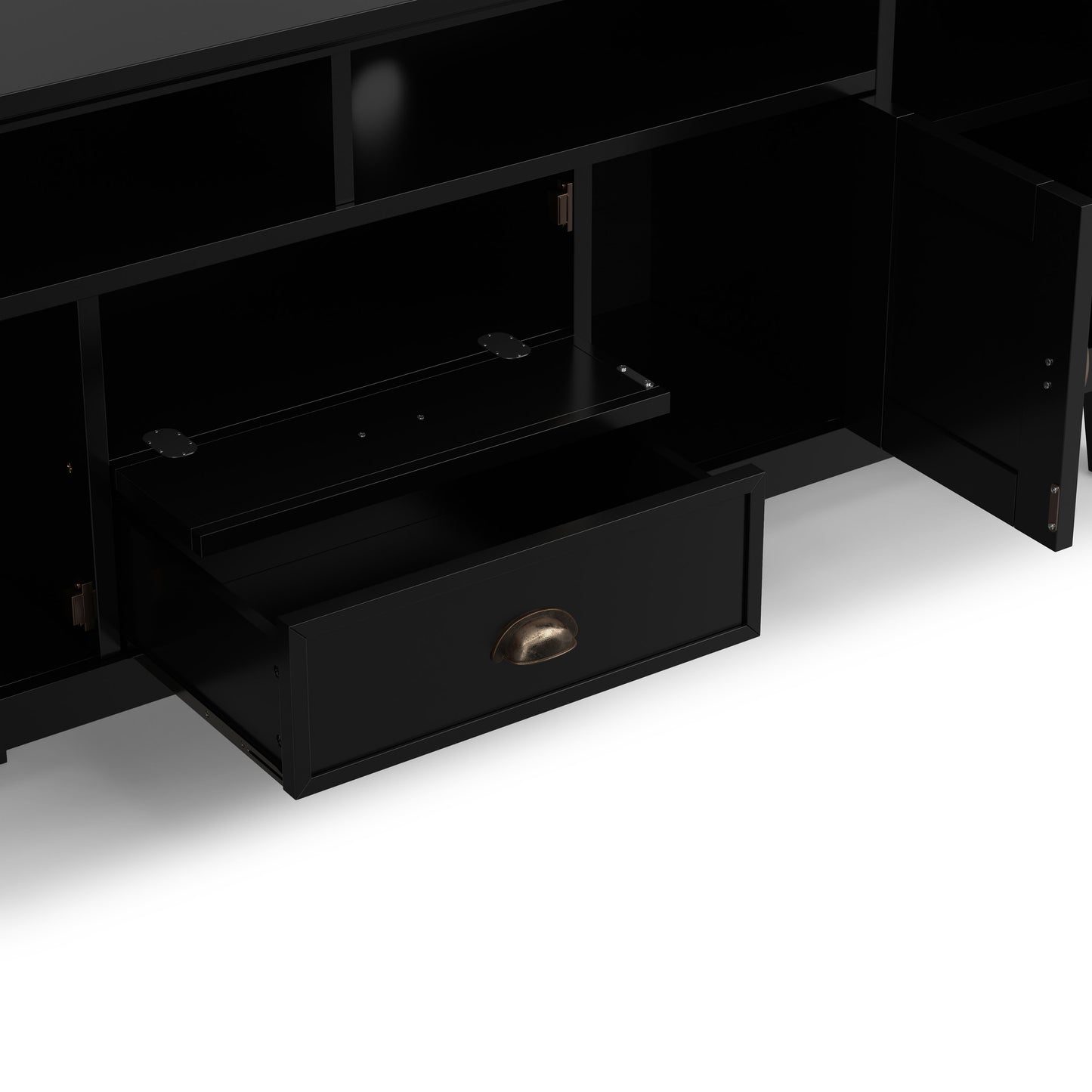 Black | Redmond 72 inch TV Stand