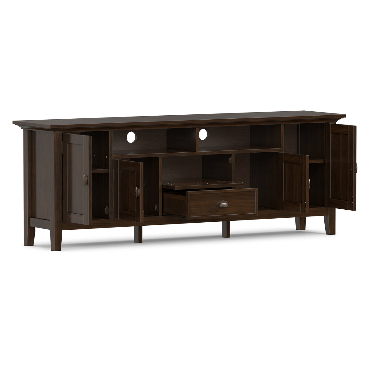 Brunette Brown | Redmond 72 inch TV Stand