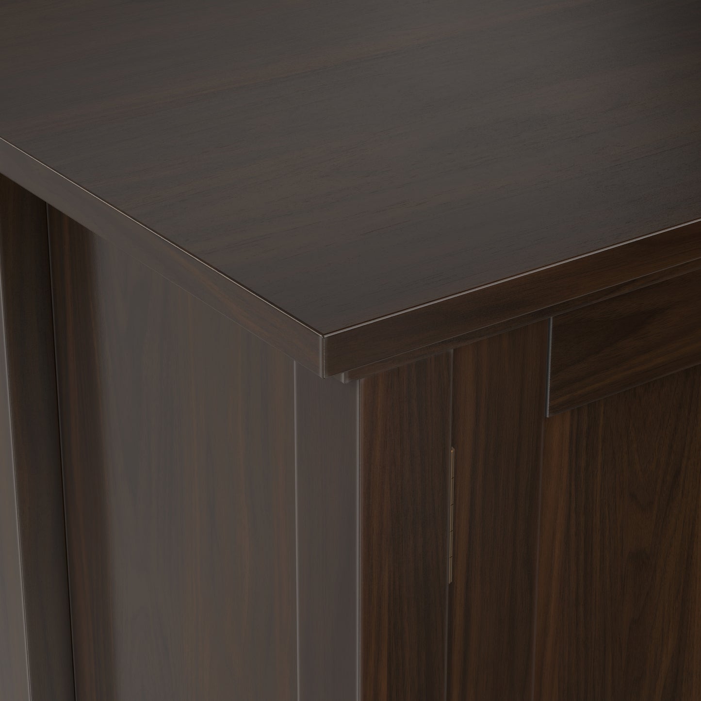 Brunette Brown | Redmond 72 inch TV Stand