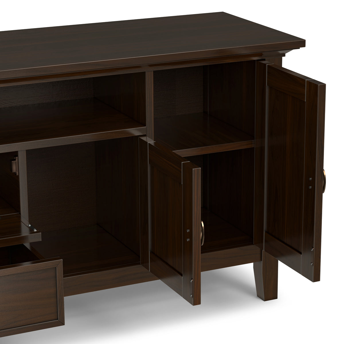 Brunette Brown | Redmond 72 inch TV Stand