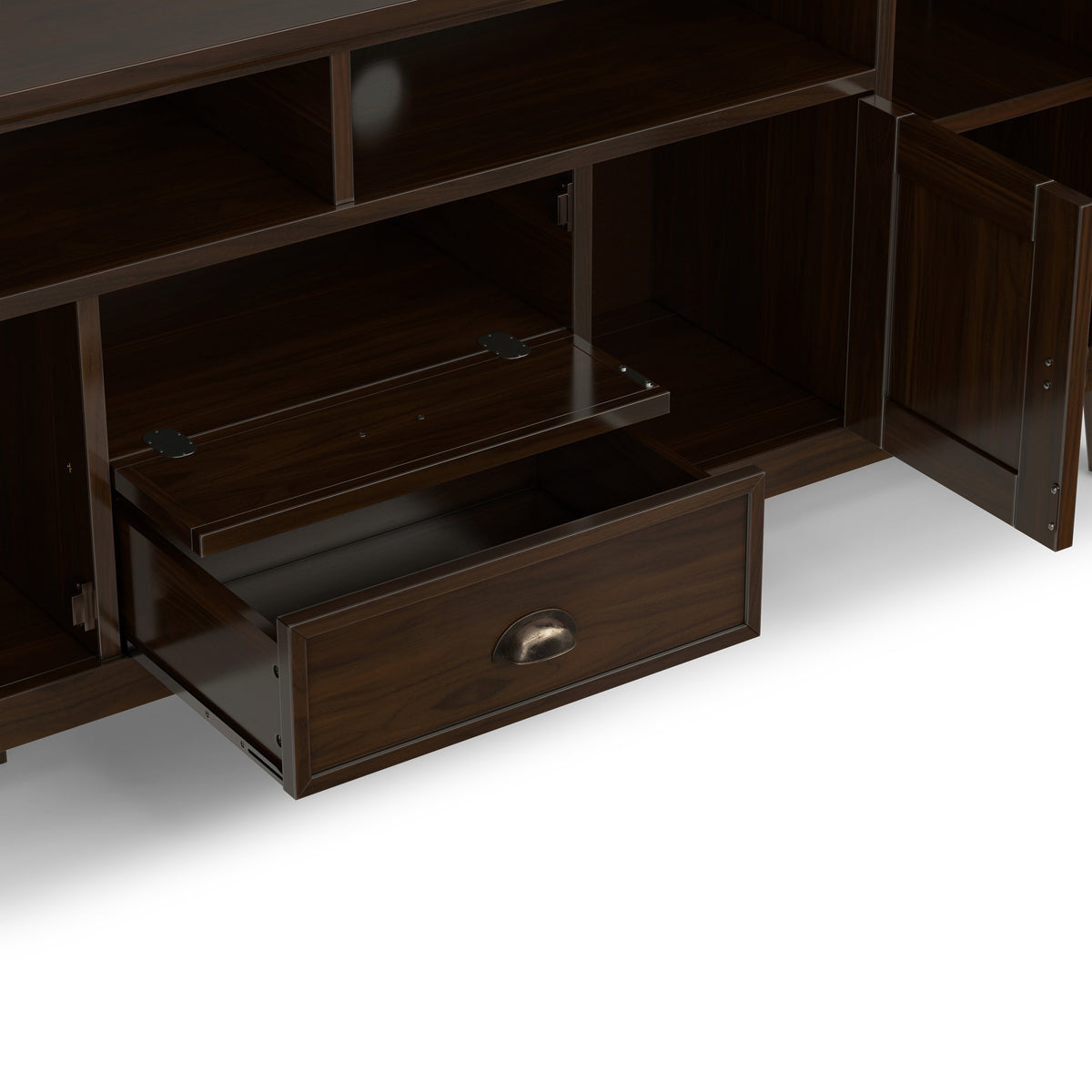 Brunette Brown | Redmond 72 inch TV Stand
