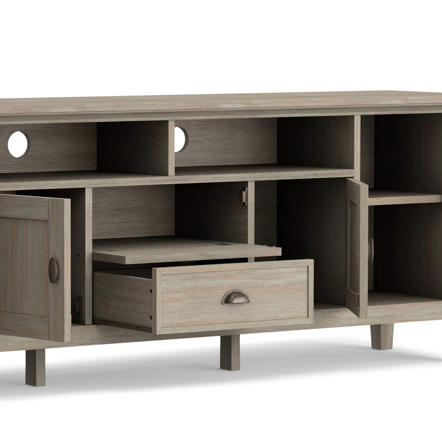 Distressed Grey | Redmond 72 inch TV Stand