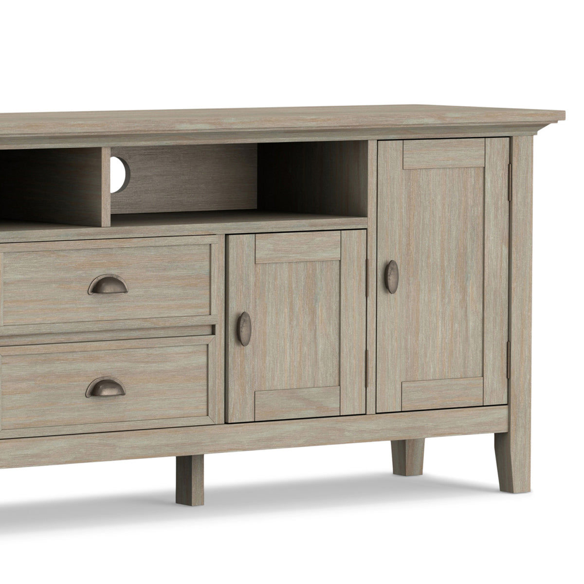 Distressed Grey | Redmond 72 inch TV Stand