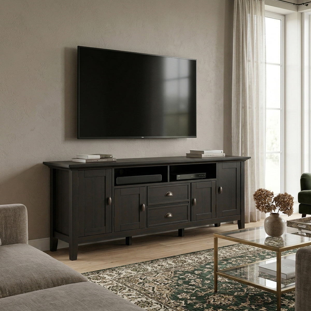Hickory Brown | Redmond 72 inch TV Stand