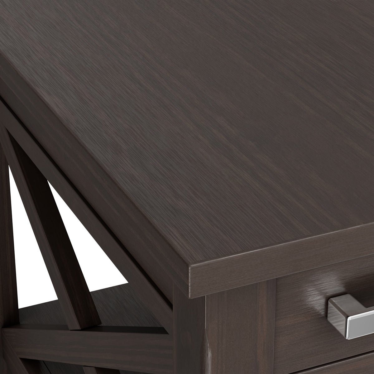 Warm Walnut Brown | Kitchener Narrow End Table