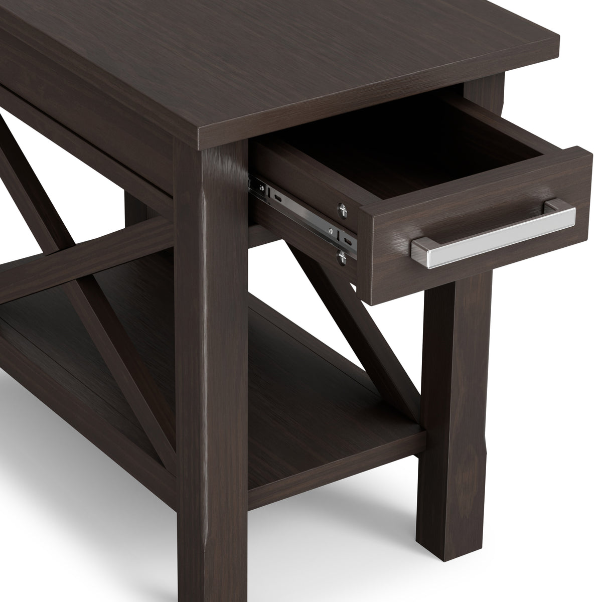 Warm Walnut Brown | Kitchener Narrow End Table