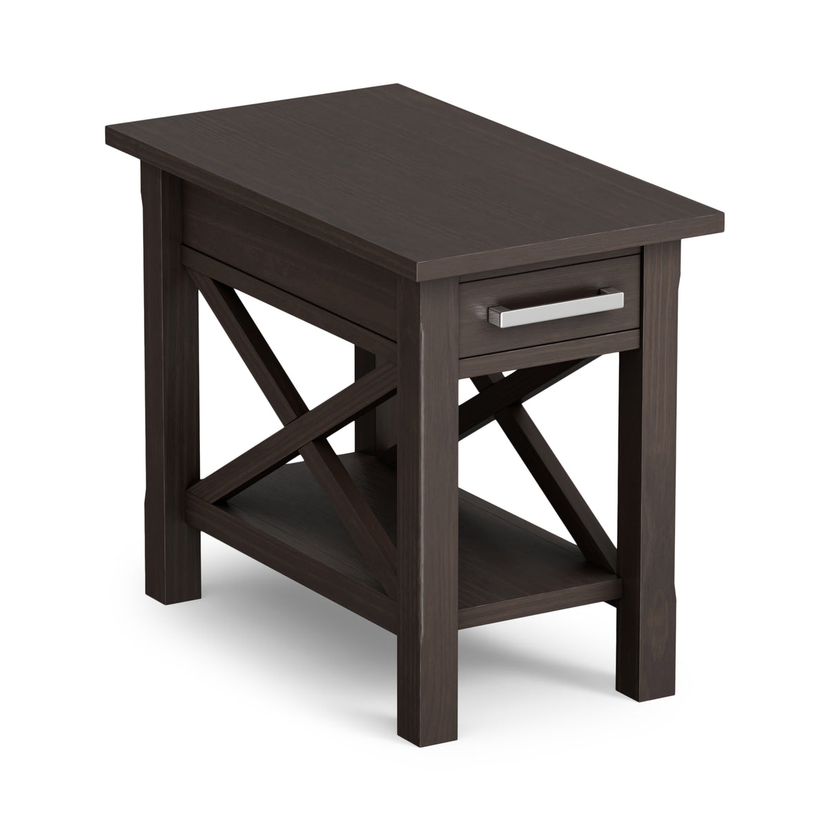 Warm Walnut Brown | Kitchener Narrow End Table
